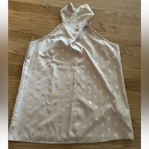 New Women's Shein Polka Dot Summer Shirt Top Size Medium Cute